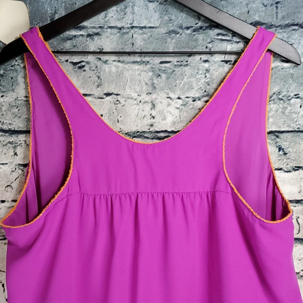 RACHEL Rachel Roy | Layered Ethereal Fairycore Purple Camisole Tank Top - Picture 8 of 10